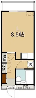 アシスト函館マンション【3階】の間取り